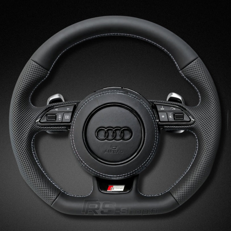Volant sport à méplat pour Audi A4 B8 / A5 S-line