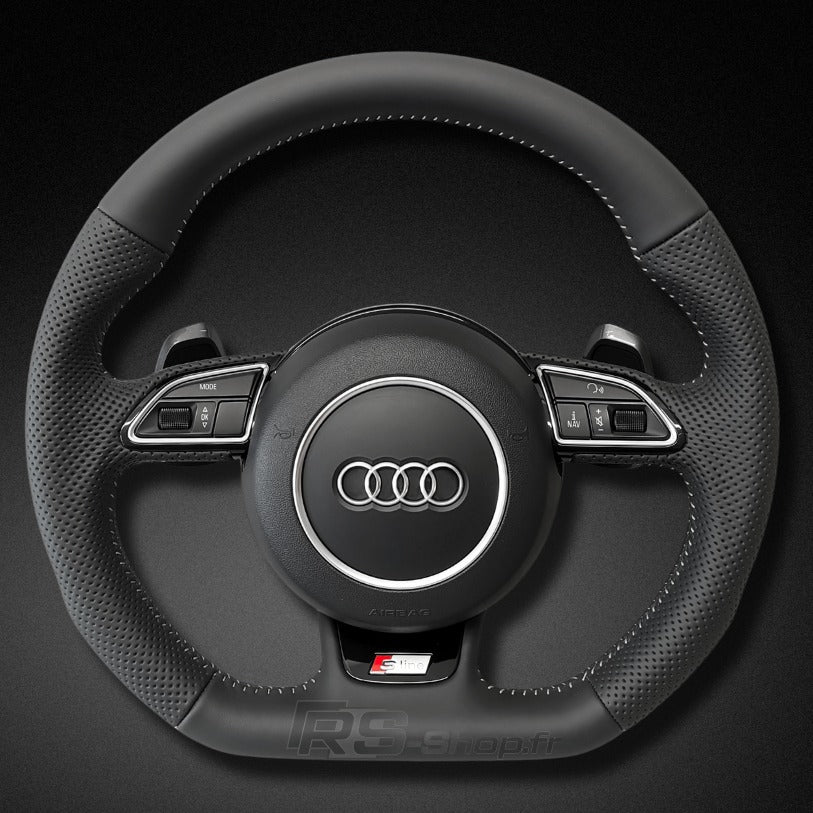Volant sport à méplat pour Audi A4 B8 / A5 S-line