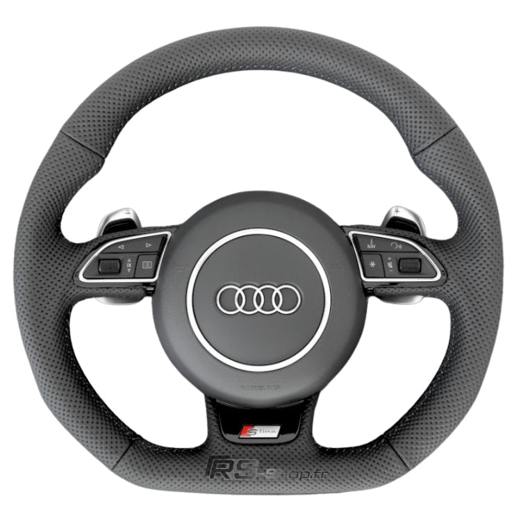 Volant sport à méplat pour Audi A4 B8 / A5 S-line