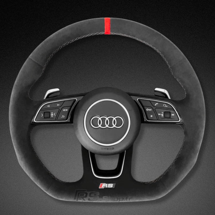 Volant sport à méplat pour Audi A4 A5 B9