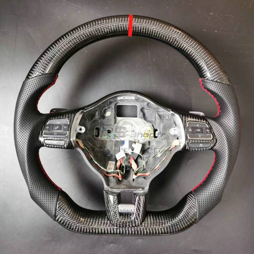 Volant sport de remplacement pour Volkswagen Golf 6 GTI / R