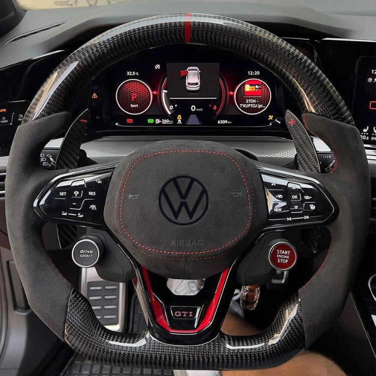 Volant sport tactile pour Volkswagen Golf 8 VIII GTI R