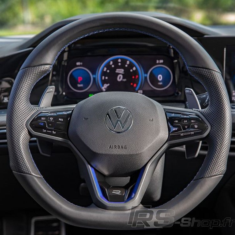 Décoration de Logo de Volant pour Volkswagen Golf VIII MK8