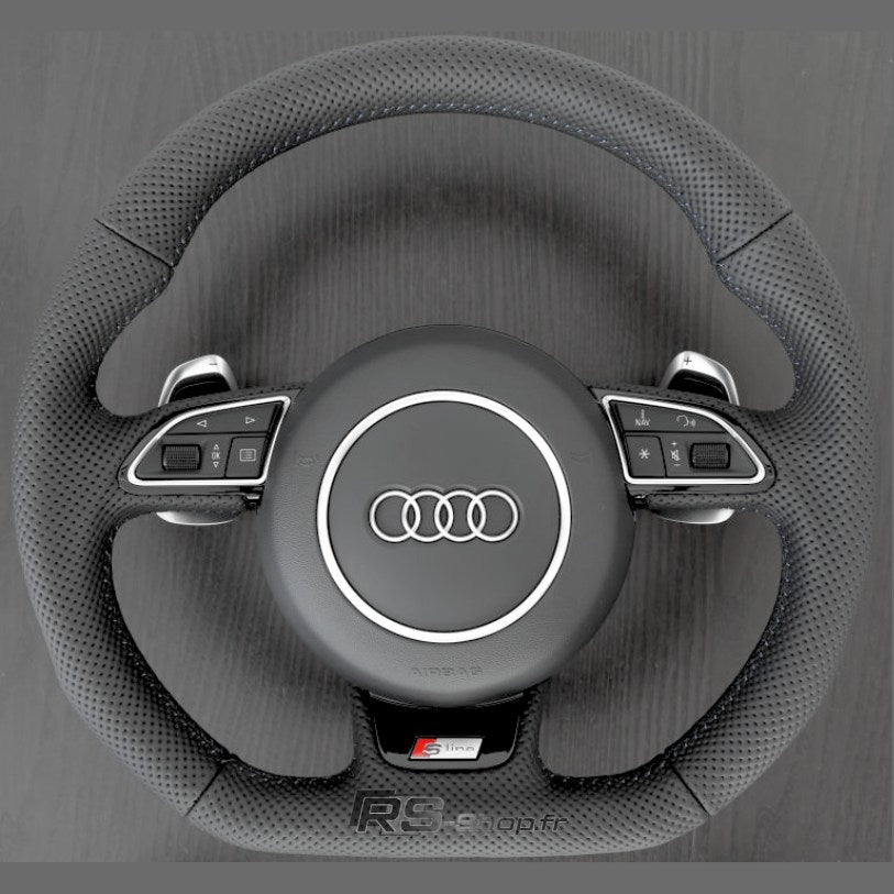 Volant sport à méplat pour Audi A4 B8 / A5 S-line
