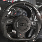 Volant Audi R8 Gen 1 / TT 8J en fibre de carbone