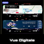 Compteur digital Virtual Cockpit pour Volkswagen Golf 7 et Tiguan