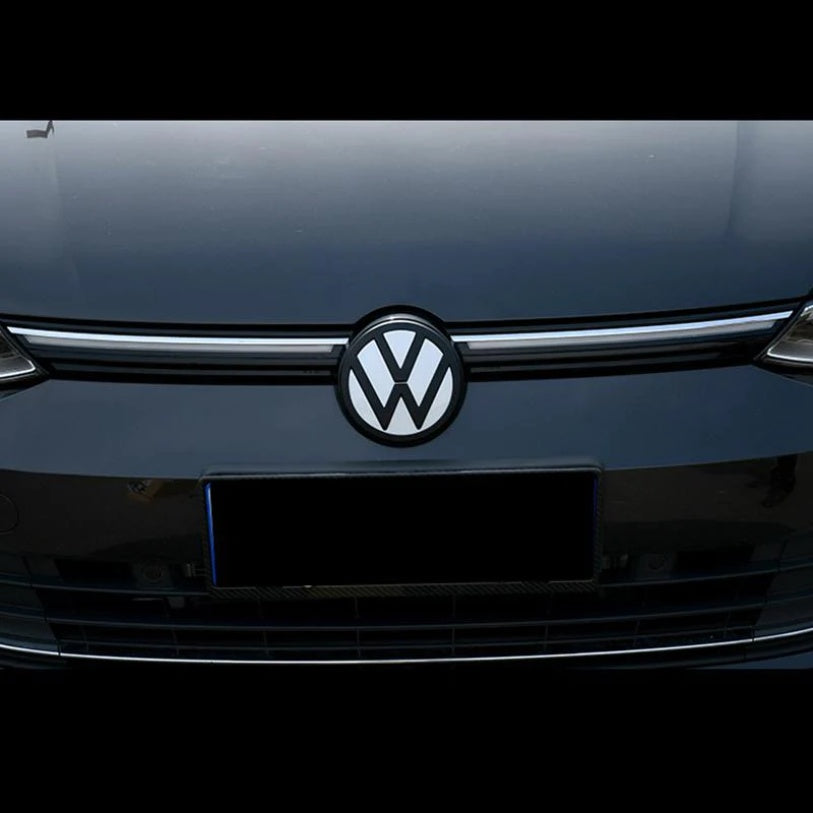 Logo VW noir finition Facelift pour Golf VI VII VIII