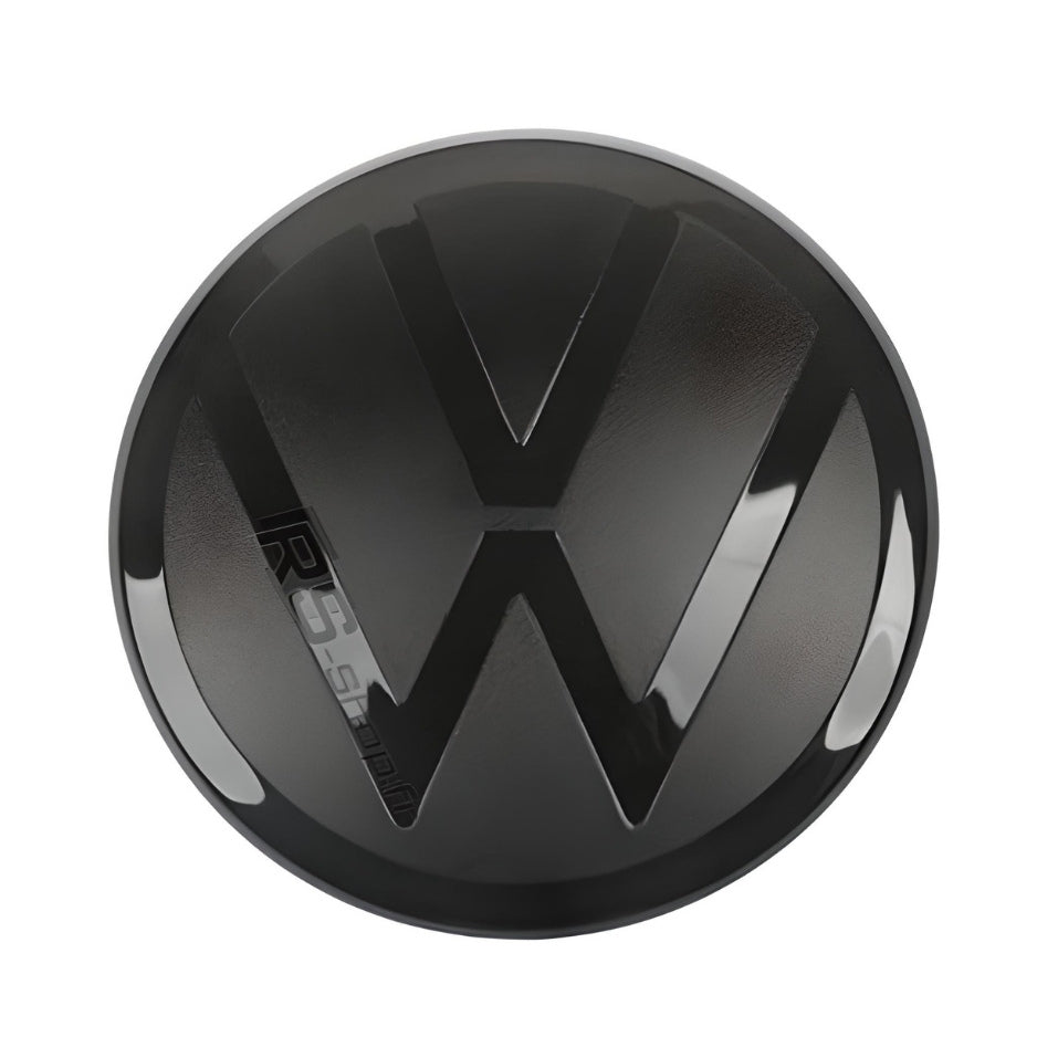 Logo VW noir finition Facelift pour Golf VI VII VIII