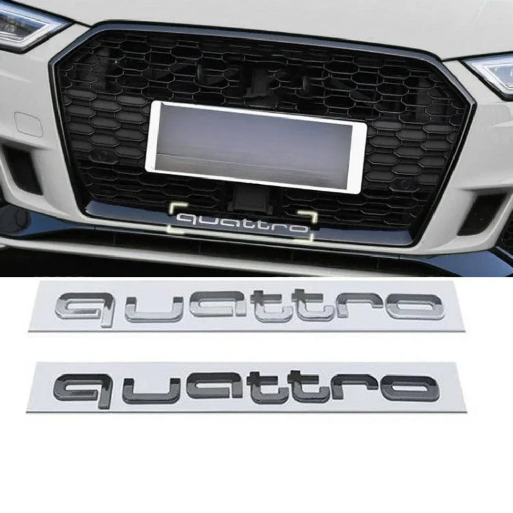 Logo avant Quattro pour Audi